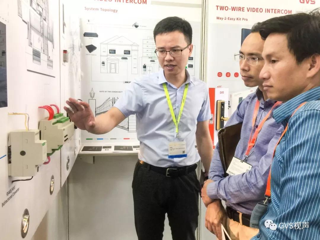 GVS視聲亮相2019越南國際安防展覽會